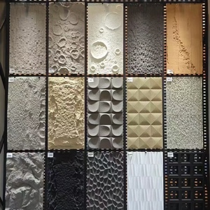 Panneau mural 3D en polyuréthane imitation <span class=keywords><strong>pierre</strong></span> artificielle PU, léger, ignifuge, pour décoration intérieure et extérieure, vente en gros - Product Image 2