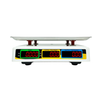 Balance de pesage électronique numérique de précision 1g personnalisée avec double affichage, clavier en acier inoxydable pour table