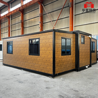 Casa Contenedor de Acero Expandible de Lujo de 20 pies/40 pies, Diseño Moderno Prefabricado, Precio Competitivo para Uso Hotelero