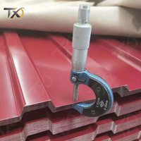 TXD PPGI Wellblechdachplatte 0,12-0,13mm Z10-Z29 DX51D EN/ASTM