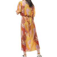 Robe d'été ample décontractée à col rond en tissu doux pour femme, tenue de plage, nouvelle collection