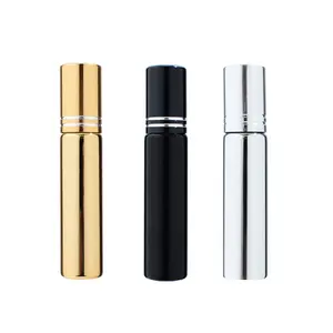 New Arrival 10Ml Multicolor Round Aluminum Perfume Atomizer Spray Bottle For Perfume Container