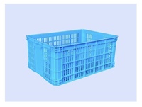 Conteneurs en plastique PP recyclables, empilables, pour le stockage logistique, avec couvercles, structure perforée, durables, écologiques