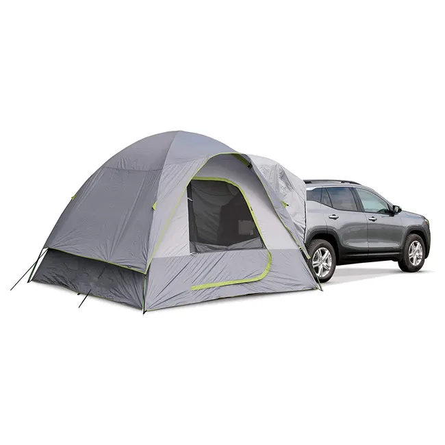 Taşınabilir katlanabilir dış mekan çadırları <span class=keywords><strong>nefes</strong></span> dayanıklı kamp çadırı aile gövde zemin çadır SUV araba için