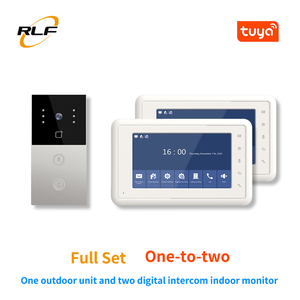 Videoportero Inteligente Tuya con Botón de Presión para Villa, <span class=keywords><strong>WiFi</strong></span>, Visión Nocturna HD, Detección de Movimiento y Desbloqueo Remoto - Product Image 2