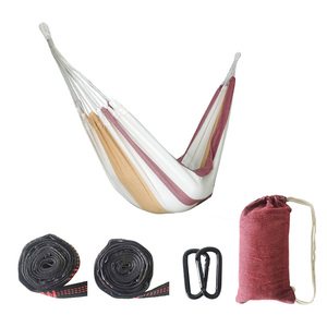 Fabrieksfabricage Poly Katoenen Hangmatten Voor Buitenterras Strandcamping - Product Image 2