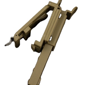 มีดพกยุทธวิธี ER Fulcrum คุณภาพสูง ใบมีดสแตนเลส ด้ามไม้วอลนัท ปลอกยาง สำหรับการล่าสัตว์ DIY ปรับแต่งได้ - Product Image 3