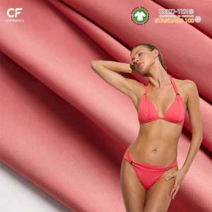 Tissu en nylon et élasthanne durable 200 GSM pour maillots <span class=keywords><strong>de</strong></span> <span class=keywords><strong>bain</strong></span> et soutiens-gorge <span class=keywords><strong>de</strong></span> sport, tissu extensible dans les 4 sens - Product Image 1