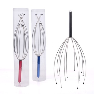 Zhedage 12 griffes araignée tête masseur pieuvre cheveux tête grattoir manuel masseur outil métal tête cuir chevelu masseur - Product Image 3