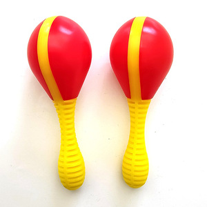 Série d'instruments de percussion Orff en gros, instruments d'éveil Orff, hochets en plastique, maracas pour bébés - Product Image 3