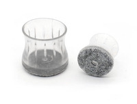 Embouts de protection en silicone pour pieds de meubles, chaises et tables, avec base en feutre pour protéger les planchers de bois franc, coussinets pour pieds de meubles