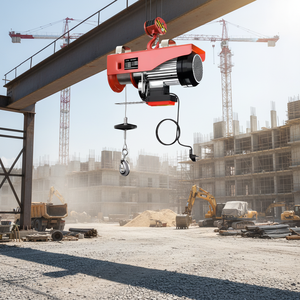 Alat Angkat Listrik <span class=keywords><strong>Mini</strong></span> 220V Anti Ledakan IP65 1 Ton Kecepatan Angkat 6m/menit 30m Dapat Disesuaikan untuk Lokasi Konstruksi - Product Image 3