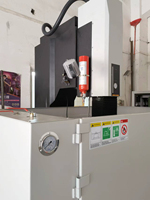 Machine de découpe par électroérosion à haute précision avec système d'alarme automatique D7165 CNC pour le fraisage de cavités de moules en cuivre et graphite
