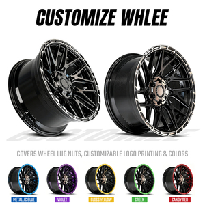 SPEED MEGA forged truck custom 20x10 Gloss black machine face aluminum One piece cast multi <b>spoke</b> rims - Product Image 3