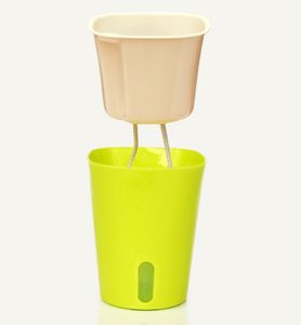 Macetas perezosas, cuerda <span class=keywords><strong>de</strong></span> algodón absorbente <span class=keywords><strong>de</strong></span> plástico automático, bonsái <span class=keywords><strong>de</strong></span> flores decorativas para interiores <span class=keywords><strong>de</strong></span> jardín para flores, plantas suculentas - Product Image 4