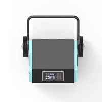 Déshumidificateur haute capacité 90L/D avec contrôle automatique de l'humidité pour usage domestique et commercial