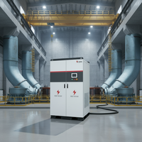 Régulateur de tension DEMING 220V monophasé AC avec interface tactile, efficacité de 99%, capacité de 100 KVA, électronique domestique