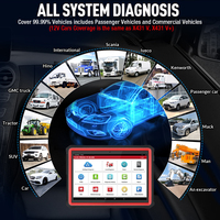 Herramienta de Diagnóstico OBD2, Programación Profesional de ECU, Tablet Android de 10.1 Pulgadas con WiFi, Actualizaciones de Software de 2 Años