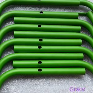 مخصص أسود أخضر اللون مواسير ألومنيوم مطلية رقيقة الجدران صغيرة أنابيب الألومنيوم - Product Image 1
