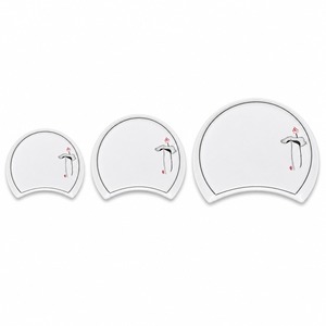 Assiette de service en mélamine personnalisée en usine, bord gris, <span class=keywords><strong>vaisselle</strong></span> en mélamine <span class=keywords><strong>incassable</strong></span> pour hôtel, restaurant, commande en gros - Product Image 2