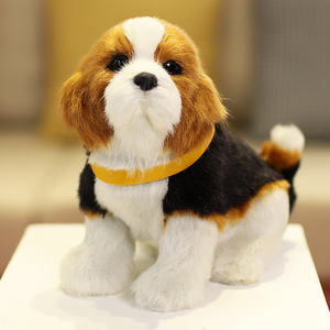 थोक प्यारा जीवन 3 डी ब्लैक शेलफिश पिल्ला 3d नरम कुत्ते कुत्ते गुड़िया जानवर - Product Image 3