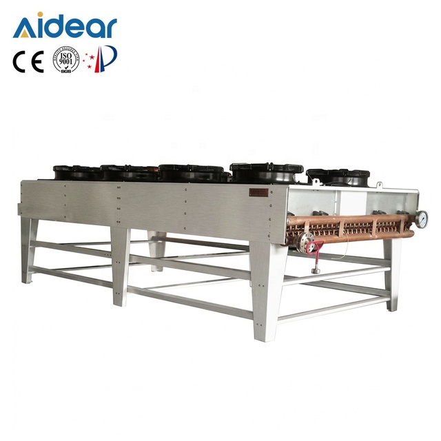 Aidear Floor-Standing Vertical Dry Cooling System with Evaporative Water Radiator Dry Cooler for Data Center Thermal Management