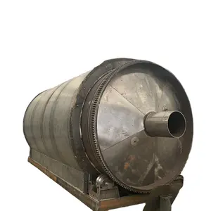 Neumático de planta de pirólisis de plástico residual para máquina de pirólisis de aceite combustible