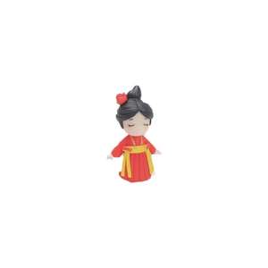 Figurine en résine, ornement, poupée de couple rose et rouge, décoration de la maison, artisanat artistique - Product Image 5