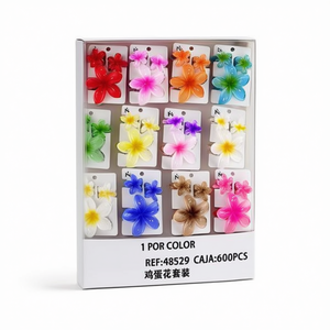 Ensemble de pinces à cheveux Frangipani, 1 paire par couleur, boîte de 600 pièces, couleurs assorties - Product Image 1