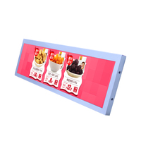 Moniteur LCD ultra large 16.4 23.1 28 28.8 36.6 pouces Moniteur d'affichage LCD étiré de type barre