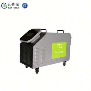 Cargador EV de potencia máxima, cargador de pistola reemplazable, 3 pistolas en 1, cargador de CC portátil CCS2 GBT ChadeMo 30kw para tienda de coches - Product Image 4