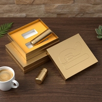 Boîtes cadeaux rigides en carton écologiques avec couvercle et base personnalisés, boîtes d'emballage de luxe vides pour parfums, sérum pour soins de la peau