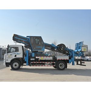 Remplacement d'affiche <span class=keywords><strong>de</strong></span> montage <span class=keywords><strong>de</strong></span> panneau d'affichage publicitaire extérieur et installation d'affichage public à grande échelle chariot élévateur aérien <span class=keywords><strong>de</strong></span> 45m - Product Image 2