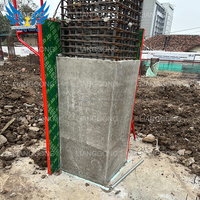 Coffrage réglable de colonne de cadre en acier avec la conception moderne pour l'outil de construction innovateur de mur en béton