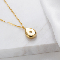 Collier double étoile du nord, en acier inoxydable, plaqué or 18K, pendentif Rectangle, bijoux de Couples, fête des mères