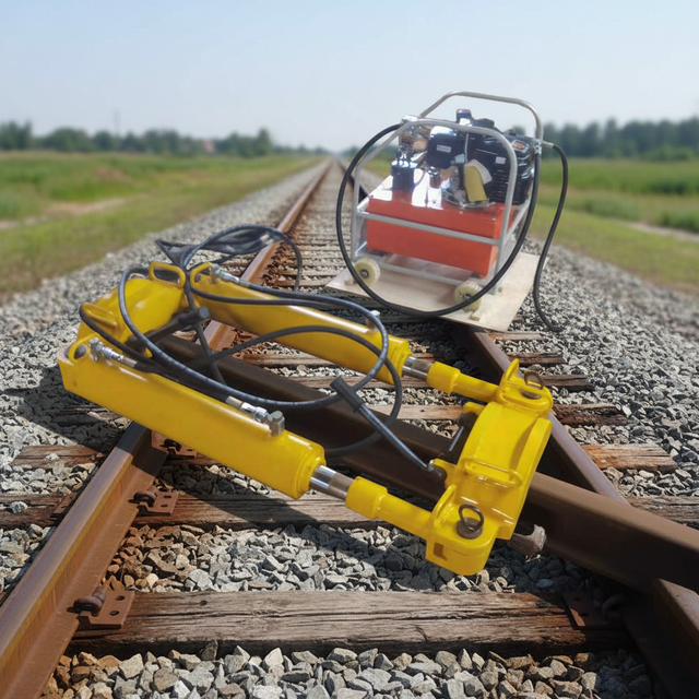 Limited-Time Discount Railway Tools Railroad Puller Yls-900 Hydraulic Rail Stretcher Rail Stressing Machine