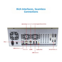 PC industriel en rack ATX ZPC-610 avec plusieurs emplacements d'extension pour applications de vision industrielle et de contrôle embarqué
