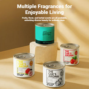 Désodorisant solide en conserve 120g 65*62mm, longue durée 60 jours, évaporation naturelle pour la maison et la voiture - Product Image 4