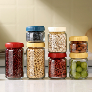 Leak-proof kín <span class=keywords><strong>Mason</strong></span> lọ có nắp đậy 4oz đến 32oz các loại kích cỡ rõ ràng đóng hộp lọ cho lưu trữ tẩy - Product Image 2