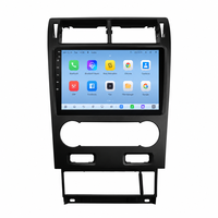 Autoradio Android 8 cœurs 4G DSP avec écran tactile, navigation GPS, Carplay, stéréo multimédia pour Ford Mondeo Auto AC 2004~2007