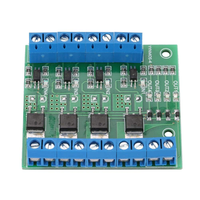 Module de commande MOSFET PWM 4 canaux haute performance Hilitand 3-20V vers 3.7-27VDC 10A, amplificateur PLC pour usage industriel