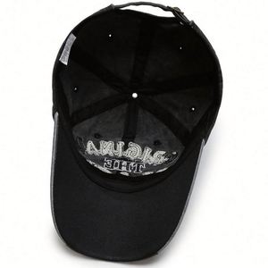 Gorra de Béisbol Vintage Personalizada con Bordado 3D, Ajustable, de Algodón Lavado, Estilo Desgastado, Tipo Dad Hat - Product Image 5