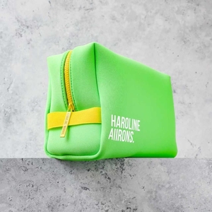 28*18*9cm Large PU Makeup <b>Bag</b> Waterproof Travel <b>Toiletry</b> <b>Bag</b> With <b>Small</b> Handle Contrast Color Design Cosmetic <b>Bag</b> - Product Image 1