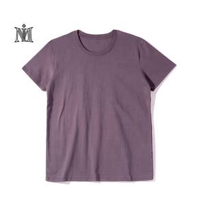 Camisetas de algodón en blanco para niñas, ropa de manga corta con cuello redondo de marca privada, camiseta de moda de nuevo estilo - Product Image 6