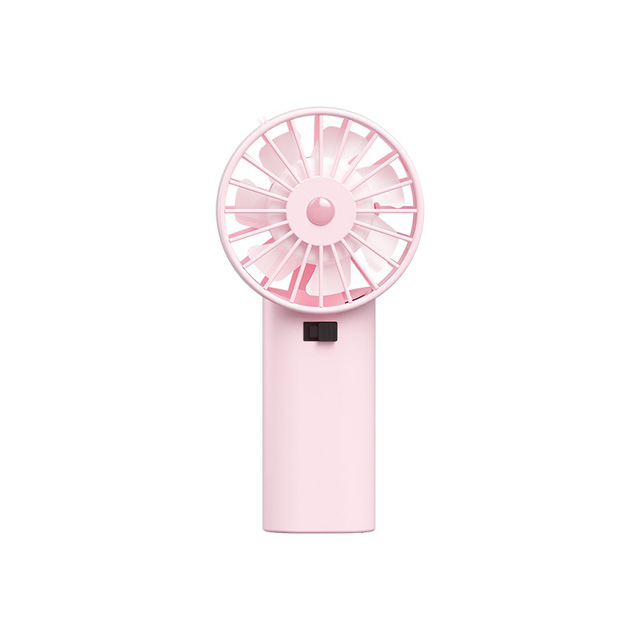 Logo Customizable Small Fan Usb Charging Handheld Electric Desktop Portable Rechargeable Fan