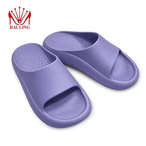 Sandales à plateforme en EVA tendance, couleurs personnalisées, vente en gros, semelle épaisse, légères, pantoufles décontractées - Product Image 1
