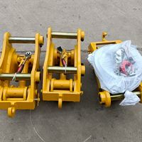 Attache rapide hydraulique pour excavatrices, adaptée aux excavatrices de 3 à 5 tonnes, mini-pelles et rétrocaveuses, en acier Q345, OEM disponible