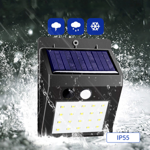 Sản phẩm mới lumen cao năng lượng mặt trời cảm biến chuyển động tường ánh sáng ngoài trời không thấm nước tường Bracket ánh sáng phù hợp năng lượng mặt trời đèn tường - Product Image 5