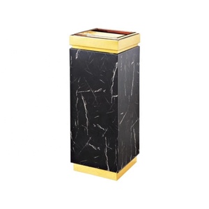 Indoor Recycle Bin Iron Litter Bin Hotel Public Trash Bin