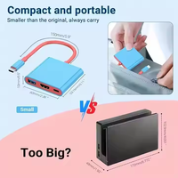 Câble multi-ports en gros 4K 3 en 1 Type C vers Hd-mi+Usb3.0 Adaptateur de câble Hub Adaptateur de câbles pour ordinateur portable pour ordinateur